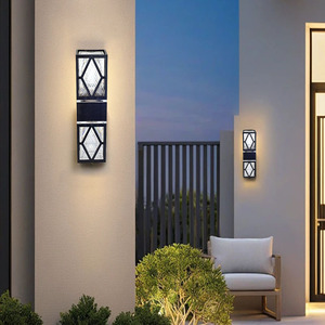 <span class=keywords><strong>Lampe</strong></span> murale électrique extérieure d'usine LED étanche pour Villa couloir jardin terrasse balcon porte jardin carré lumières LED - Product Image 4