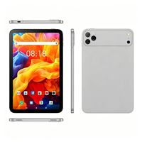 Tablet 10 Inci 5G WiFi + 4G LTE Dual SIM 8GB RAM+128GB ROM Octa-Core dengan Keyboard Mouse 6000mAh Android 15 Tablet PC