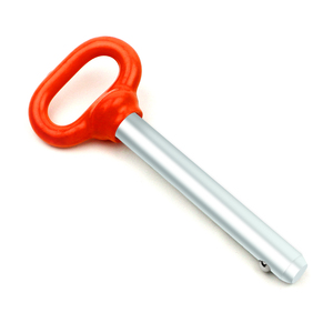 Goupille d'<span class=keywords><strong>attelage</strong></span> personnalisée Goupille d'<span class=keywords><strong>attelage</strong></span> de tracteur en acier au carbone avec lanière de câble métallique et revêtement de zinc R-clip - Product Image 3