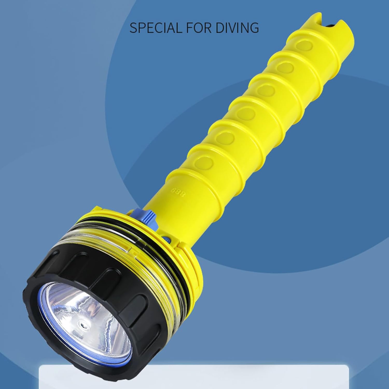 Garberiel Lampe de poche LED 10000 lumens, lampe de poche super