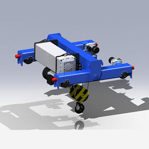 Chariot électrique à faible hauteur de tête de nouvelle conception pour pont roulant à double poutre - Product Image 3