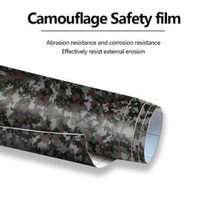 כהה ירוק הסוואה רכב לעטוף ויניל בועת משלוח PVC סרט עמיד למים הסוואה רכב ויניל גלישה לרכב אופנוע - Product Image 2