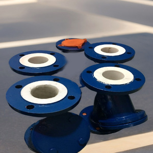 Válvulas Yihong con mirilla revestida de fluoropolímero DN85 tipo brida para bomba, para medios ácidos y básicos débiles - Product Image 3