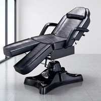 Table de massage électrique pliable à 3 moteurs Mason MS-B42, cadre hydraulique noir, couleurs personnalisables, logo sur mesure.