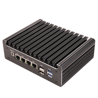 Mini PC Sin Ventilador Partaker N150 2.5G con 4 Puertos, Router Suave, Firewall, Compatible con PFSENSE, Linux, Ubuntu, Windows, Sistema X86 de 64 bits