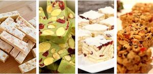 Bakery Tool 60pcs Golden Carbon Steel Oven Snowflake Cake Mould Fixed Bottom Nougat <b>Baking</b> Pan - Product Image 5