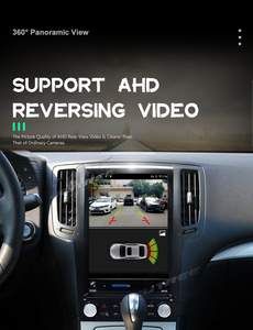 Đài phát thanh xe Android 12 cho Infiniti G37 G35 G25 Q40 Q60 2007-2015 Màn hình thẳng đứng đa phương tiện Máy nghe nhạc GPS navigation Android tự động - Product Image 3