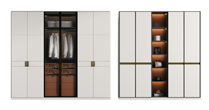 Meilleures ventes Armoires de salon Placard en bois massif en mélamine pour chambre à coucher - Product Image 5