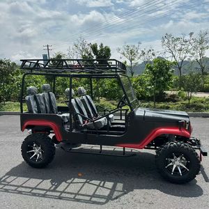 350CC 4 Stroke Gas <b>Powered</b> Jeep Style ATV Quad Bike 4 Wheel Off Road Vehicle for Adult Farm Work Hunting Camping and Trail Use - Product Image 6