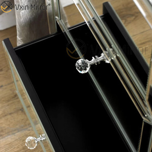 Chất Lượng Đáng Tin Cậy Cao Nhân Đôi Đầu Giường Bảng Của Ngăn Kéo Ghế Sofa Đêm Bảng Cho Phòng Khách WXF-009 - Product Image 4