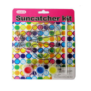 ชุดงานฝีมือตัวจับแสงแดดศิลปะตกแต่งหน้าต่างภาพวาด DIY 3สีสำหรับเป็นของขวัญเด็ก - Product Image 2