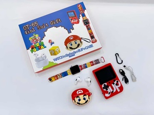 <strong>Mario</strong> GT - 65 4 - in - 1 Gaming &amp; Audio Set: Wireless Earbuds, Retro Game Console, and <strong>Mario</strong> - Themed <strong>Watch</strong> - Product Image 5