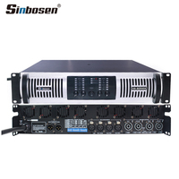 Amplificateur de puissance professionnel pour basses, subwoofer, 4000 watts