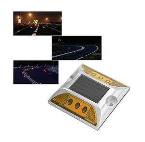 Muestra Gratuita de Baliza Solar Reflectante de Aluminio de Alta Calidad con LED - Product Image 5