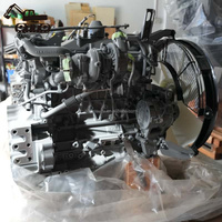 Ensemble moteur diesel Isuzu 4HK1T 128KW avec démarrage électrique pour excavatrice ZX200-3 SH200-5 CX210B