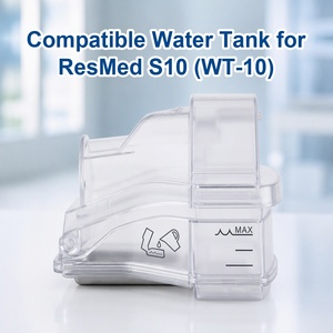 Réservoir d'eau HumidAir compatible pour <span class=keywords><strong>ResMed</strong></span> <span class=keywords><strong>AirSense</strong></span> <span class=keywords><strong>10</strong></span> Elite AutoSet, chambre de remplacement durable pour système d'humidification S10 - Product Image 5