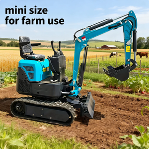 Miniexcavadora de 1 Tonelada, Nueva, Excelente, Tipo 10, con <span class=keywords><strong>Pala</strong></span> Integrada y Toldo, para Proyectos a Pequeña Escala en el Extranjero - Product Image 2