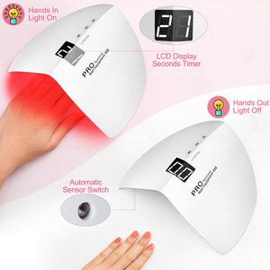 <span class=keywords><strong>NAILGIRLS</strong></span> ไฟสีแดงเล็บ UV LED โคมไฟ 54W ไฟสีแดงเล็บโคมไฟเครื่องเป่าเล็บ UV เจลโคมไฟเล็บ - Product Image 5