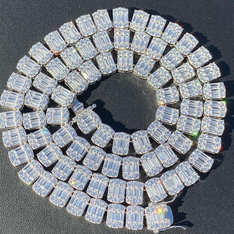 กว้าง 20 มม. - 4R สีทองคำขาว