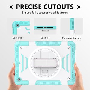 Étui Funda pour tablette robuste à motif classique en Fiber de carbone pour <span class=keywords><strong>Apple</strong></span> nouvel iPad 6e génération 9.7 pouces 2017 2018 sans porte-stylo - Product Image 3