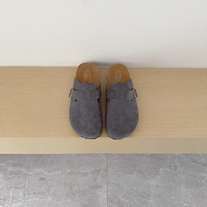 Birkenstocks – Sabots légers décontractés à bout fermé en PU, <span class=keywords><strong>semelle</strong></span> en liège rehaussée en cuir de vachette, couvrant entièrement ou partiellement, antidérapants en <span class=keywords><strong>EVA</strong></span> - Product Image 5