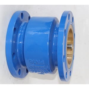 Válvula de Retención Silenciosa Longyao Shuangyong HX41X-16Q de Hierro Dúctil, Anti-reflujo, para Agua, Estructura de Una Sola Membrana - Product Image 4