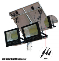 Connecteur M10 étanche pour éclairage extérieur LED à 2 broches, 3 broches, 4 broches, 5 broches