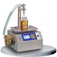 Machine de remplissage semi-automatique pour crème, fromage, miel, shampoing, huile, pâte et ketchup pour petites entreprises