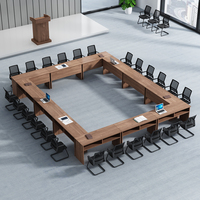 Bureau de direction HYZ-25, mobilier de bureau luxueux, table de réunion pour salle de conférence, tables et chaises de conférence modernes