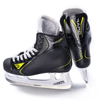 Top Hockeyschaatsen Hot Selling Inline Skate Hockey Schoen Verstelbare Hockeymes Ijsfiguur Skate Schoenen Alleen Azië