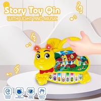 Dessin animé éducatif Train clavier électronique jouet Instruments de musique dessin animé Animal multi-fonction Piano jouet