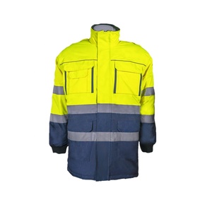 เสื้อแจ็คเก็ตนิรภัยสะท้อนแสงแบบกันน้ำสำหรับงานก่อสร้างและจราจร OEM/ODM คุณภาพสูงสำหรับฤดูหนาว - Product Image 1