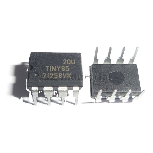 QZ ATTINY85 Original IC MCU 8BIT 8KB FLASH 8DIP Microcontroller IC ATTINY85-20PU