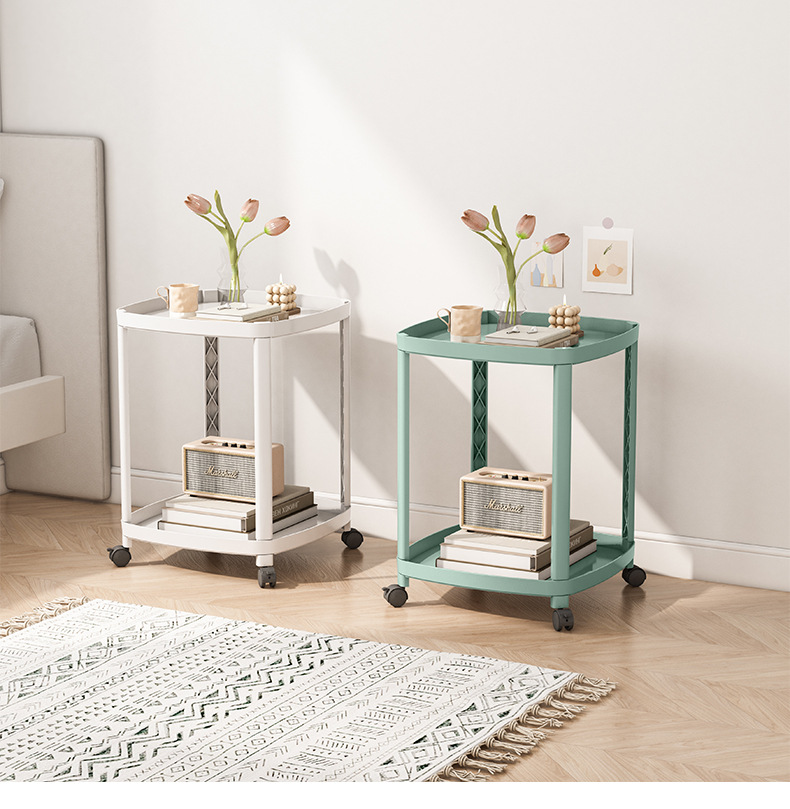 Modern Table for Living Room Bedroom Home Furniture with Wheels ...