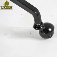 Base de chaise pivotante de luxe 4 étoiles en alliage d'aluminium, revêtement poudré, 670 mm, robuste, 360° °   Rotation pour meubles de maison, d'extérieur et d'hôpital