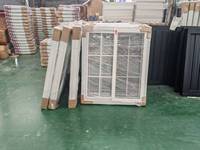 Direktlieferung ab Werk Vinyl-Schiebefenster Sicherheitsgitter Doppelverglasung Low-E Glas Hurrikan-Beständig Schalldicht PVC-Außenfenster