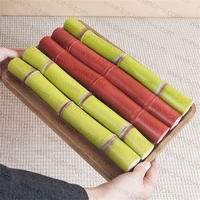 Accessoires de présentation pour la production de sucre, plante artificielle, fruit, faux canne à sucre verte, canne à sucre rouge pour la décoration de magasin