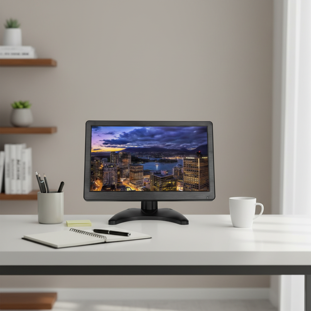 16:9 Ratio 1920x1080 Full HD Resolution 11.6 Inch Mini LED Monitor DC 12V Power for Computer