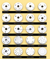 Mesin Ekstruder Pasta Multifungsi Otomatis untuk Orecchiette Shells Penne Fusilli Makaroni Spaghetti Komersial 3000W