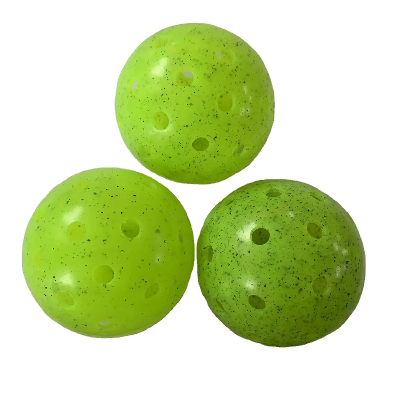 Pickleball topları 40 delik Pickleballs açık turşu topu seti sert sıçrama yüksek elastikiyet USAPA standart