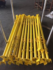 Puntal de Acero Telescópico Ajustable Q235B Galvanizado con Recubrimiento en Polvo para Andamios - Product Image 5