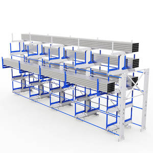 Estantes de almacenamiento industrial de acero de alta resistencia Estante de almacenamiento plegable para almacenes Easy New Title Industrial Steel Foldable - Product Image 6