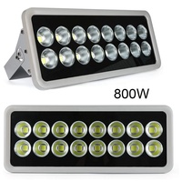 Projecteur LED haute puissance COB 600W 800W IP66 étanche en aluminium avec réflecteur pour éclairage de stade de football et de terrain sportif