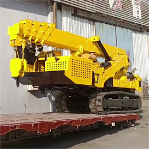 Mobile Crawler <b>Crane</b> 5 Ton Telescopic Small Hydraulic <b>Engine</b> Mini Spider Price Spider <b>Crane</b> - Product Image 6