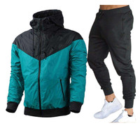 Vêtements de printemps et d'automne Veste pour hommes Manteau ouaté à capuche Slim Logo personnalisé Veste coupe-vent pour hommes