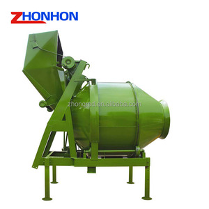 Bétonnière mobile entièrement automatique, économique, 20 m³/heure, petite, portable, haute efficacité, moteur 500L - Product Image 1