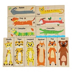 <b>Animal</b> Vehicle for Boys Girls Beginner Large 3-Pieces Toddler Kids Jigsaw Puzzles - Product Image 3