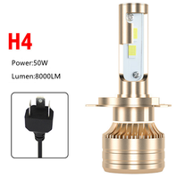 Potente V13 Csp Chips 60W Led Car Light con Canbus 6000K H1 H3 H4 H7 H11 9004 9005 9006 Led Headlight Bulb