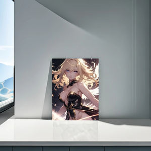 Peinture Diamant Moderne 40x50cm Beauté Blonde Sexy, Kit Complet de Perles Acryliques Rondes pour Décoration Murale DIY - Product Image 4