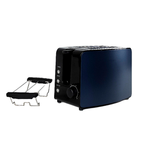 <span class=keywords><strong>Precio</strong></span> de fábrica Multifuncional Extra Ancho 2 Rebanadas Ranura Sándwich Tostadas Máquina de desayuno Tostadora automática - Product Image 5